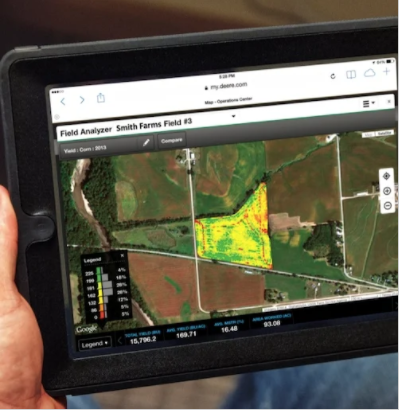 約翰迪爾利用 NASA ç?GPS 技æ?
