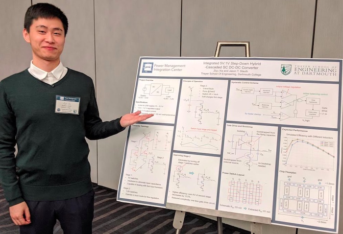 夏子宇展示他的項目